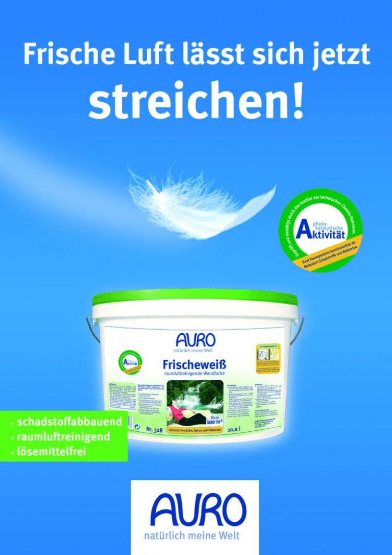 Frischeweiß- Die Wohlfühl-Brise für alle Räume