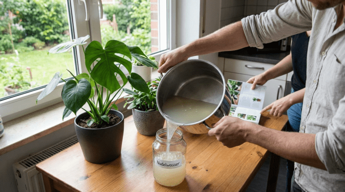 Dünger-Geheimnis: Warum Sie Nudelwasser niemals wegschütten sollten
