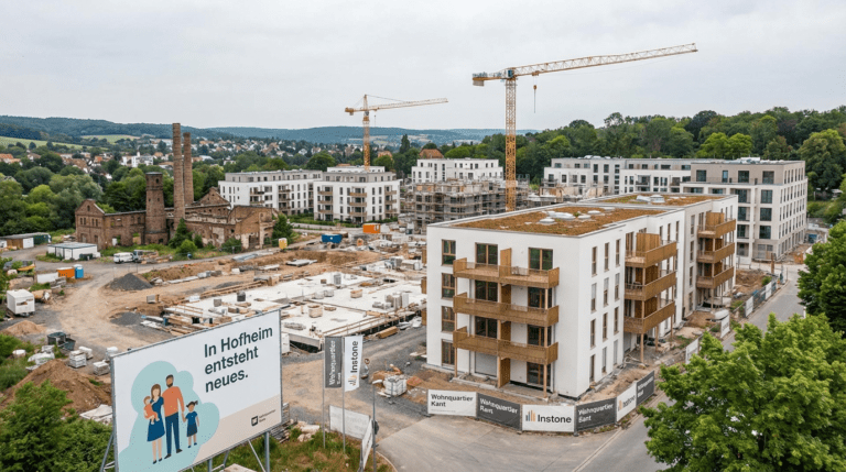 In Hofheim entsteht etwas Großes: So geht modernes Wohnen heute