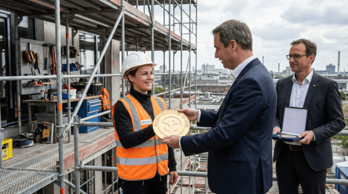 Warum diese Frau das Handwerkszeichen in Gold erhalten hat