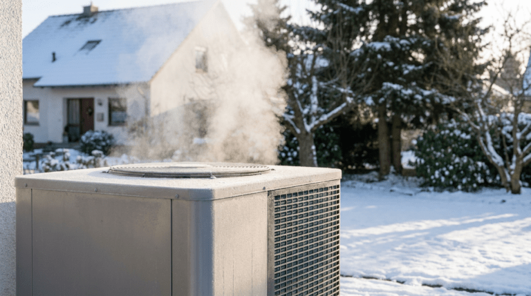 Wärmepumpe dampft trotz Sonne? Warum Sie jetzt nicht in Panik geraten sollten