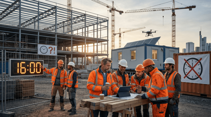 Baustelle der Zukunft: Warum starre Arbeitszeiten jetzt wackeln