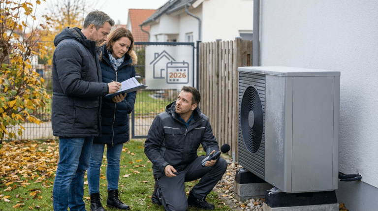 KfW-Förderung 2026: Warum Ihre neue Wärmepumpe jetzt leiser sein muss