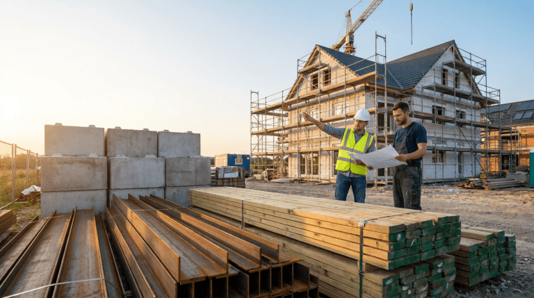 Baustoffpreise 2026: Warum Sie jetzt beim Hausbau kräftig sparen können