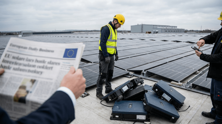 Solar-Schock: Warum die EU jetzt die Förderung für viele Anlagen stoppt