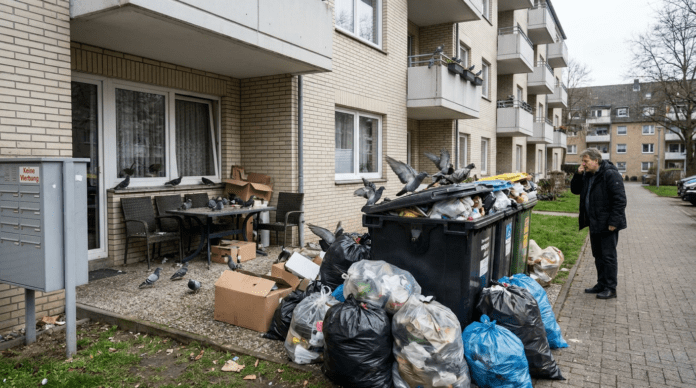 Müll-Albtraum in der Nachbarschaft: Ab wann droht wirklich der Rauswurf?