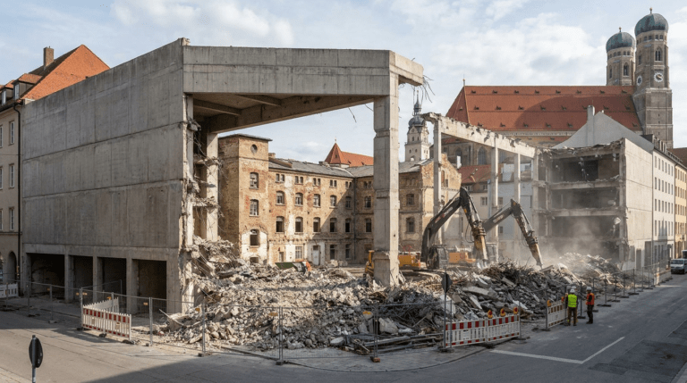 München: Dieser radikale Abriss verändert das Stadtbild für immer