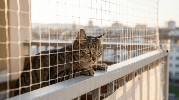 Sicherer Balkon für Katzen: Dieser einfache Schutz rettet Leben